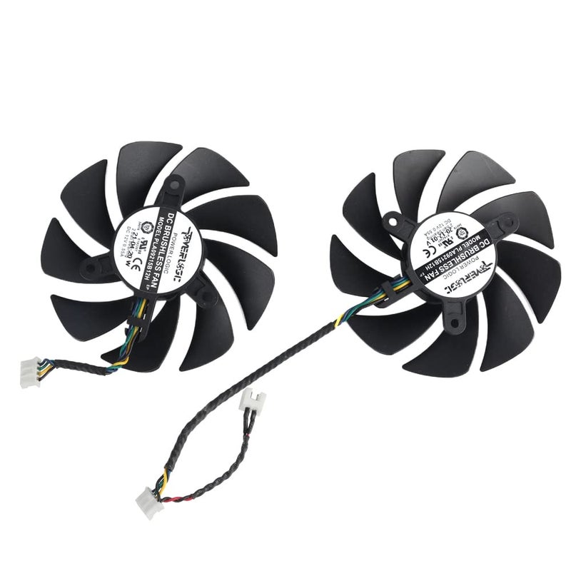 inRobert PLA09215B12H Graphics Card Fan Replacement for OEM Dell RTX 3060 3070 3080 3090 Video Card Cooling Fan Replace (Fan-AB) - Image 3